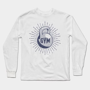 Vintage gym logo Long Sleeve T-Shirt